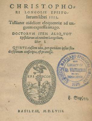 Bild Nr.1: 140-411 Longolius,C.: (Alte Drucke, Handschriften und Theologie)