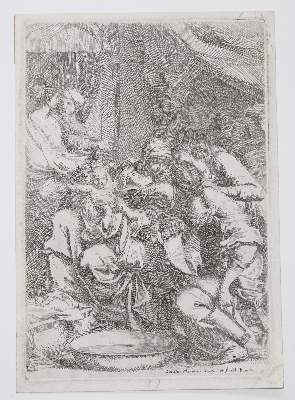 Bild Nr.310: 140-4136 Italienische Meister: (Künstlergraphik)