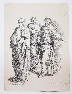 Bild Nr.314: 140-4136 Italienische Meister: (Künstlergraphik)