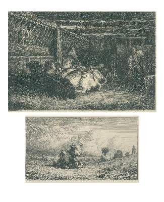 Bild Nr.3: 140-4139 Jacque, Charles Emile: (Künstlergraphik)