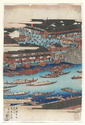 Bild Nr.4: 140-4156 Hiroshige, Utagawa: (Künstlergraphik, Japan)