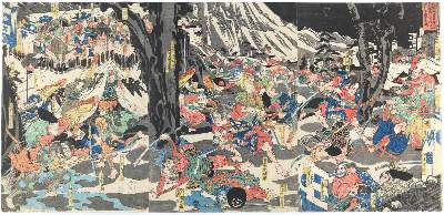 Bild Nr.1: 140-4164 Kuniyoshi, Utagawa: (Künstlergraphik, Japan)