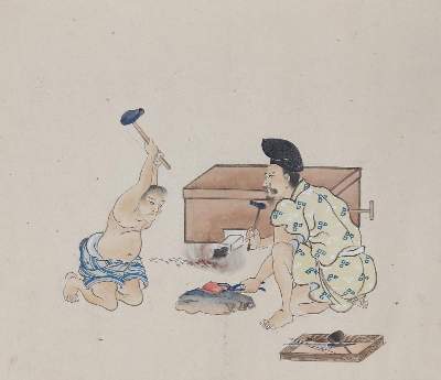 Bild Nr.1: 140-4171 Tosa Schule.: (Künstlergraphik, Japan)