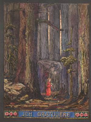 Bild Nr.1: 140-4193 Jugendstil.: (Künstlergraphik)
