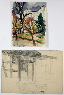 Bild Nr.3: 140-4217 Kleemann, Mathilde: (Künstlergraphik)