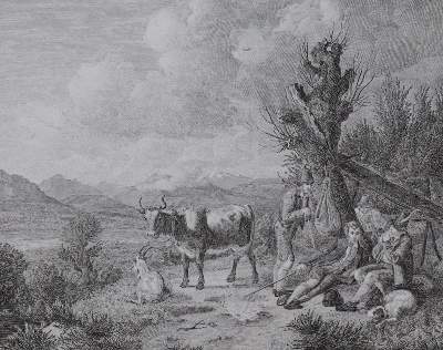Bild Nr.3: 140-4229 Kobell, Ferdinand: (Künstlergraphik)