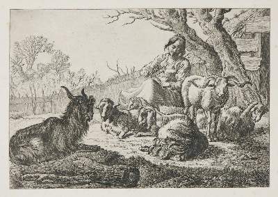 Bild Nr.1: 140-4303 Laer, Pieter van: (Künstlergraphik)