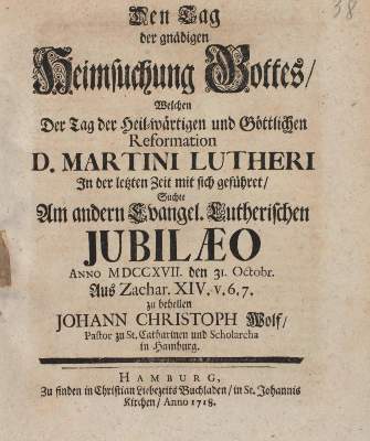 Bild Nr.1: 140-434 Wolf,J.C.: (Luther)