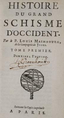 Bild Nr.1: 140-435 Maimbourg,L.: (Alte Drucke, Handschriften und Theologie)