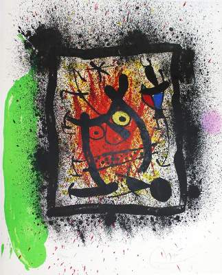 Bild Nr.1: 140-4368 Miro, Joan: (Künstlergraphik)