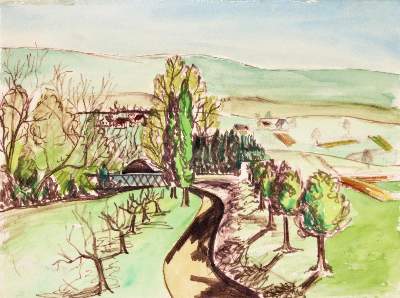 Bild Nr.1: 140-4370 Moeschlin, Walter Johann: (Künstlergraphik)