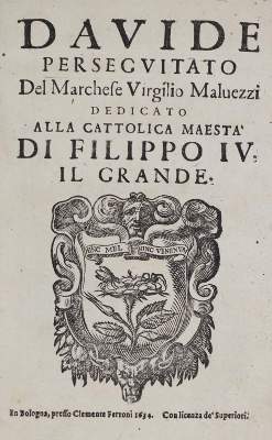 Bild Nr.1: 140-439 Malvezzi,V.: (Alte Drucke, Handschriften und Theologie)