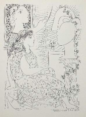 Bild Nr.2: 140-4437 Picasso, Pablo: (Künstlergraphik)