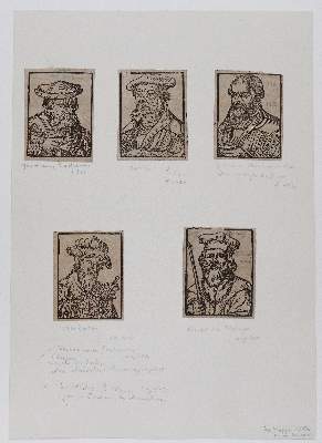 Bild Nr.310: 140-4447 Konvolut: (Künstlergraphik, Portrait)