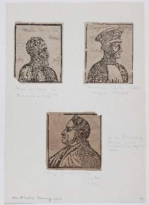 Bild Nr.311: 140-4447 Konvolut: (Künstlergraphik, Portrait)