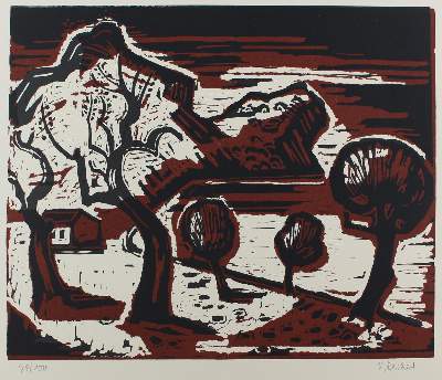 Bild Nr.1: 140-4476 Reichert, Edith: (Künstlergraphik)