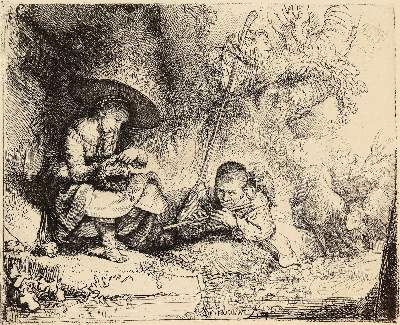 Bild Nr.2: 140-4502 Rembrandt van Rijn, Harmensz: (Künstlergraphik)