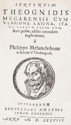 Bild Nr.2: 140-456 Melanchthon,P.: (Alte Drucke, Handschriften und Theologie)
