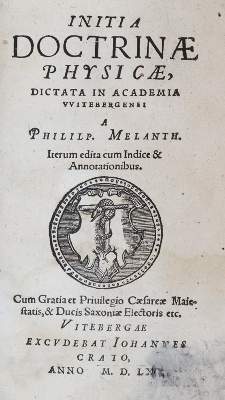 Bild Nr.1: 140-457 Melanchthon,P.: (Alte Drucke, Handschriften und Theologie)