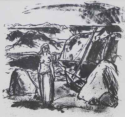 Bild Nr.9: 140-4618 Simon, EOK (d.i. Ernst Otto Karl Somn,: (Künstlergraphik)