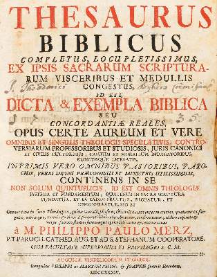Bild Nr.1: 140-463 Merz,P.P.: (Alte Drucke, Handschriften und Theologie)