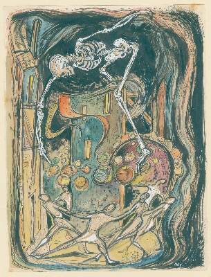 Bild Nr.1: 140-4682 Oechslin, Ary: (Künstlergraphik, Totentanz)