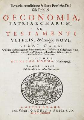 Bild Nr.1: 140-470 Momma,W.: (Alte Drucke, Handschriften und Theologie)