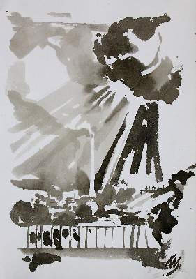 Bild Nr.10: 140-4727 Weinmann, Dieter: (Künstlergraphik)