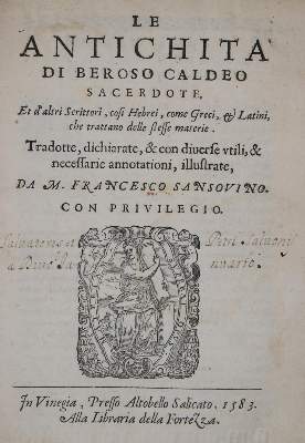 Bild Nr.1: 140-476 Nanni,G.: (Alte Drucke, Handschriften und Theologie)