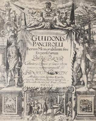 Bild Nr.1: 140-499 Panciroli,G.: (Alte Drucke, Handschriften und Theologie)