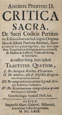 Bild Nr.2: 140-509 Pfeiffer,A.: (Alte Drucke, Handschriften und Theologie)