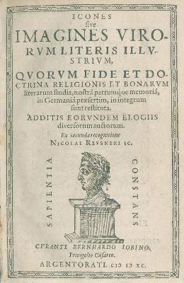 Bild Nr.1: 140-547 Reusner,N.: (Alte Drucke, Handschriften und Theologie)