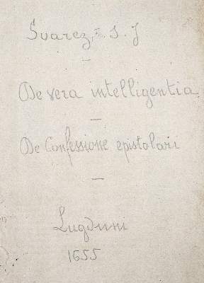 Bild Nr.2: 140-631 (Suarez,F.: (Alte Drucke, Handschriften und Theologie)