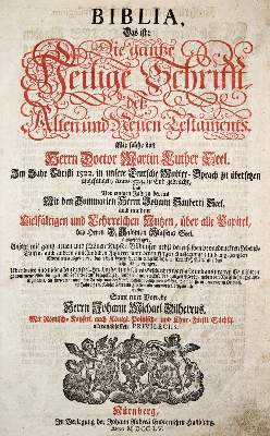 Bild Nr.1: 140-64 Biblia germanica.: (Bibeln)