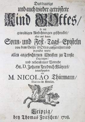 Bild Nr.1: 140-650 Thürmann,N.: (Alte Drucke, Handschriften und Theologie)