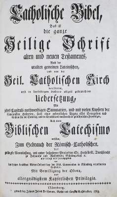 Bild Nr.1: 140-66 Biblia germanica.: (Bibeln)