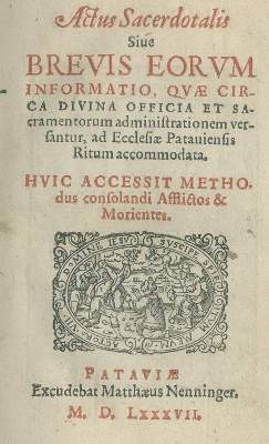 Bild Nr.1: 140-665 (Urban von Trenbach).: (Alte Drucke, Handschriften und Theologie)