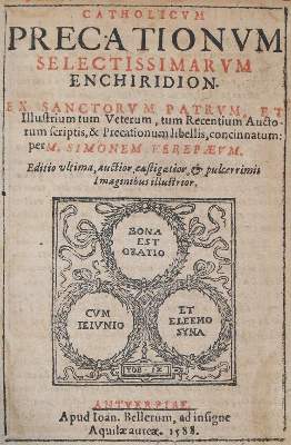 Bild Nr.1: 140-669 Verepaeus (Vereept),S.: (Alte Drucke, Handschriften und Theologie)