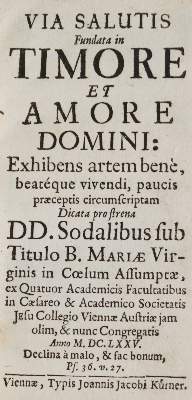 Bild Nr.1: 140-674 Via salutis fundata: (Alte Drucke, Handschriften und Theologie)