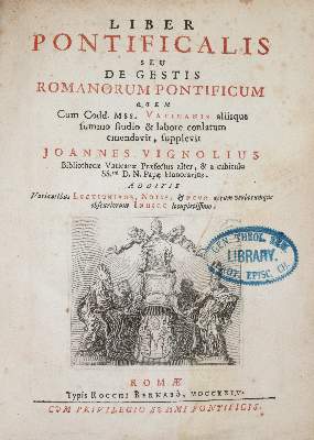 Bild Nr.1: 140-677 Vignolio,G. (Hrsg.).: (Alte Drucke, Handschriften und Theologie)