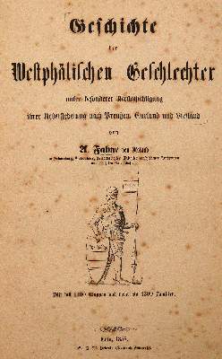 Bild Nr.1: 140-710 Fahne,A.v.: (Genealogie und Heraldik)