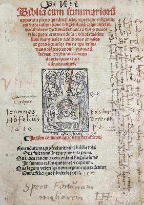 Bild Nr.1: 140-73 Biblia latina.: (Bibeln)