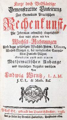 Bild Nr.1: 140-742 Wentz,L.: (Wirtschaft)