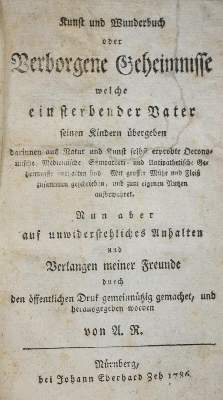 Bild Nr.1: 140-767 Kunst und Wunderbuch: (Grenzwissenschaften und Okkultismus)