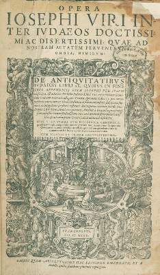 Bild Nr.1: 140-781 Josephus,F.: (Judaica)