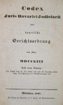 Bild Nr.11: 140-791 Codex Juridiciarius: (Juridica und Kriminologie)