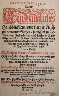 Bild Nr.1: 140-818 Saur,A.: (Juridica und Kriminologie)