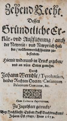 Bild Nr.1: 140-824 Werndle,J.: (Juridica und Kriminologie)