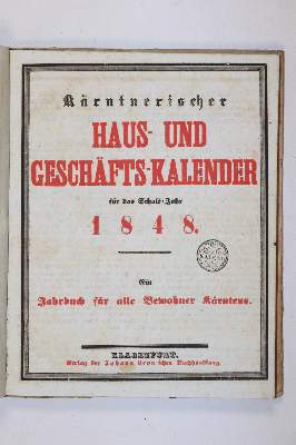 Bild Nr.25: 140-836 Klagenfurter: (Kalender)