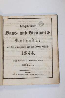Bild Nr.29: 140-836 Klagenfurter: (Kalender)